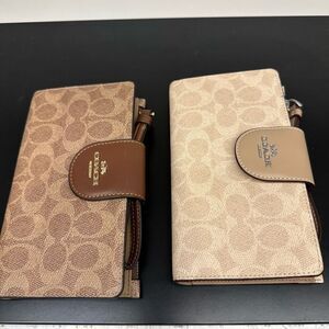 NWT ❤️ Coach Phone Wallet In Signature Canvas Wristlet CW780 -ONE WALLET ONLY